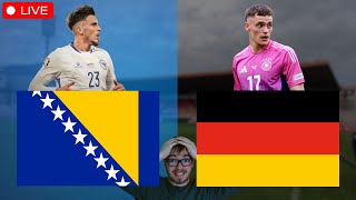 BosnienHerzegowina  Deutschland  Nations League LIVE [upl. by Gianna]