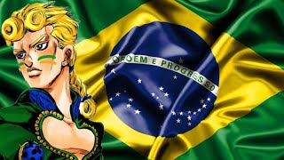 Vento Aureo mas os Stands são Músicas Brasileiras [upl. by Acirej]