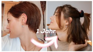 Short Bob nach 1 Jahr  Kurzhaarfrisur Rauswachsen Lassen  2 Hairstyles [upl. by Namor]