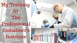 My experience at the Professional Embalmers Institute training at Piedmont Technical College [upl. by Oniratac]