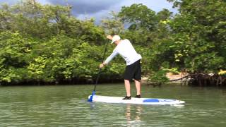 Stand Up Paddling  The Ideal Forward Stroke [upl. by Elpmet]