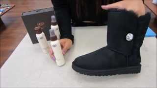 Part 2 How to Protect UGG Australia Boots with Sheepskin Protector Stain amp Water Repellent [upl. by Tierney]