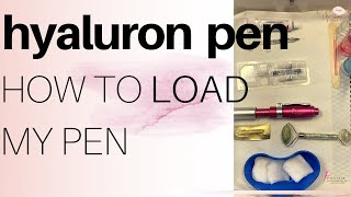 HOW TO LOAD HYALURON PEN  lip filler [upl. by Kataway531]