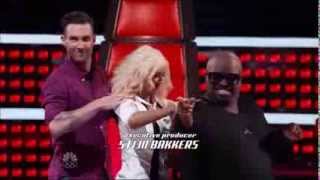 The voice 5 moments Christina Aguilera [upl. by Lewellen]