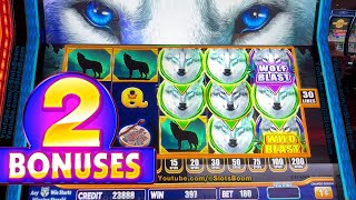 WOLF EYES LIVE BONUSES FREE GAMES TRIGGER on NEW CASINO SLOT Yaamava [upl. by Zenitram30]