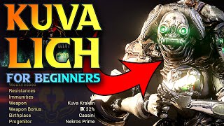 Warframe Kuva Lich Guide For BEGINNERS Guide 2024 Series [upl. by Allemahs446]