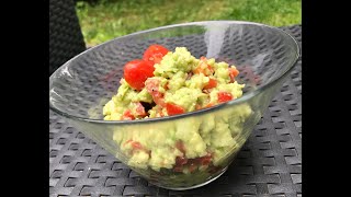 Guacamole  Avocado Dip selber machen  030 BBQ [upl. by Kessler599]