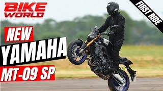 2024 Yamaha MT09 SP  Chris First Ride [upl. by Cloutman]