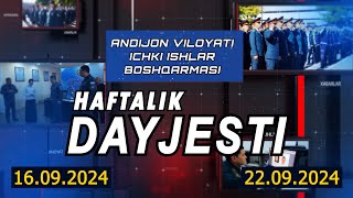 Andijon viloyati IIB haftalik dayjesti [upl. by Aret]