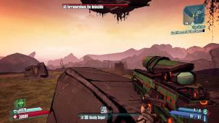 Borderlands 2  How to Solo Terramorphous as Zero in 2 minutes using Sniper [upl. by Tager]