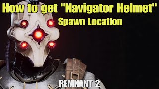 Remnant 2 How to get Navigator Helm Spaceship Door Scan Helmet [upl. by Weisbart694]