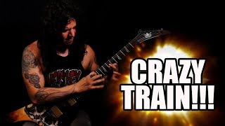 Crazy Train Guitar Solo Cover 2019 HD [upl. by Innoj]