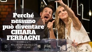 Chiara Ferragni intervista Cattelan COSA PUO INSEGNARE A TUTTI NOI [upl. by Assennev]