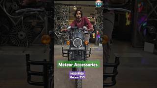 Meteor 350 Accessories  Modified Meteor  Royal Enfield Genuine Accessories royalenfieldaccesories [upl. by Arym]