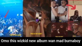 Wizkid reviews his new album in club as burnaboy vibe to it [upl. by Katharine]