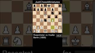 The agressive Deutz Gambit in the Italian opening chess ajedrez [upl. by Konstantin60]