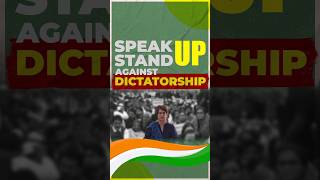 Stand Up Speak Up। Priyanka Gandhi। BJP। Dictatorship [upl. by Carolee]