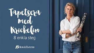 Tapetsera med Krickelin [upl. by Erbas722]