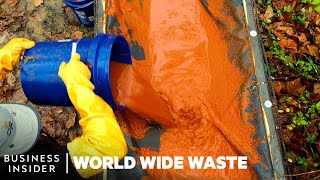 How To Make Paint From Pollution  World Wide Waste [upl. by Atena]