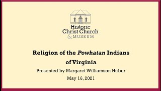 Religion of the Powhatan Indians of Virginia [upl. by Lyda97]