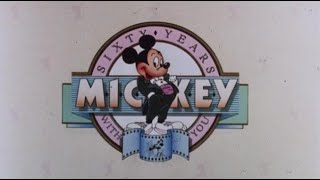 Happy Birthday Mickey Mouse 1988 quotSixty Years with Youquot Intro 35mm 4K [upl. by Himelman886]