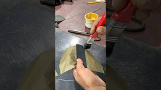 Handmade leather Wallet Process leathercraft tutorial artisancraft [upl. by Richer220]