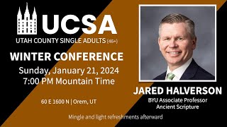 Jared Halverson UCSA Winter Conference 2024 [upl. by Larcher752]