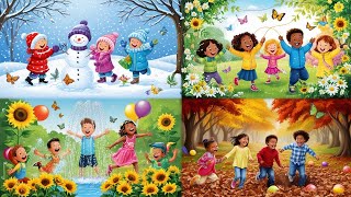 seasons songthe four seasons songsseasons song for kidsfour seasons [upl. by Eerrahs912]