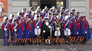 Generale e Stato Maggiore  foto di gruppo  Carnevale Ivrea 2019 [upl. by Aehtla]