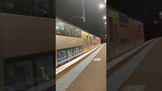 A set passing Homebush sydneytrains [upl. by Chalmer]