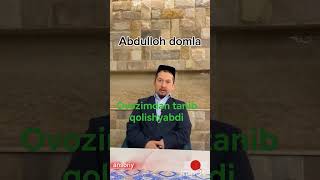 Hasanhon domla Abdulloh domla haqida hasanhondoma abdullohdomla maruzalar shortsuz [upl. by Erinna]