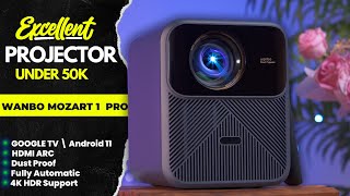 Wanbo Mozart 1 Pro 2024  Unboxing amp Review  Best Projector for Home Theater in 40K [upl. by Irakab]