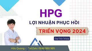 CỔ PHIẾU HPG  LỢI NHUẬN PHỤC HỒI TRIỂN VỌNG 2024 [upl. by Lette]