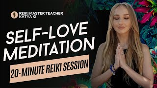 POWERFUL Guided Meditation for SelfLove 10minute Reiki Session [upl. by Renard493]