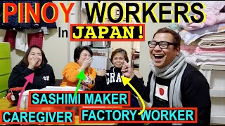 RESBAK 2 Final Chapter🇯🇵Mga ASTIG Na PINOY Workers CaregiverFactory Worker At Sashimi Maker [upl. by Tavie]