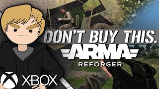 Dont Buy Arma Reforger Right Now  Xbox Review [upl. by Amilb]