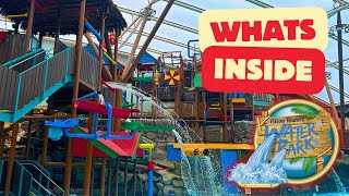 Whats inside Alton Towers waterpark Full walk around vlog  2024 [upl. by Parshall]