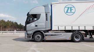 Embotech  Autonomous truck and trailer combination with ZF [upl. by Kora]