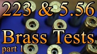 556 amp 223 Brass Tests  Part 1 [upl. by Tiphanie]