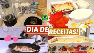 FAZENDO RECEITAS DO BRASIL  SOBREMESAS E TORTA FÁCIL 😍💓 [upl. by Yrram]