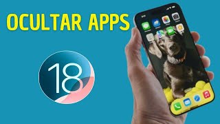 Como ocultar aplicaciones en iPhone ocultar app iOS 18 [upl. by Arul115]