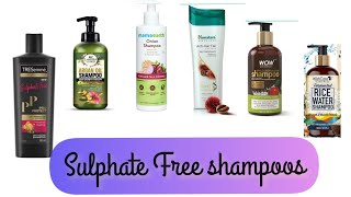 10 best SULPHATE free amp PARABEN free shampoos  SLS free  Haircare  Live young [upl. by Oirtemed]