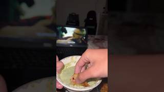 Fritters and Kebab ASMR  Pakory with chutney🤤 pakora kebab asmr asmrfood nightcravings [upl. by Aihppa592]