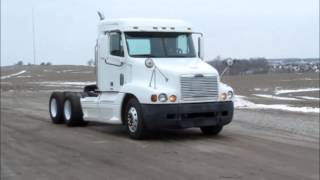 2001 Freightliner Century Class day cab semi truck for sale  sold at auction February 19 2013 [upl. by Thornburg718]