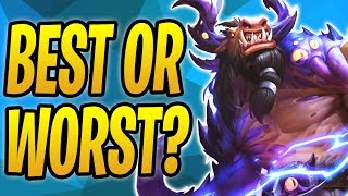 The WORST Evolution or the BEST Evolution  Midrange Shaman  The Boomsday Project  Hearthstone [upl. by Marquet100]