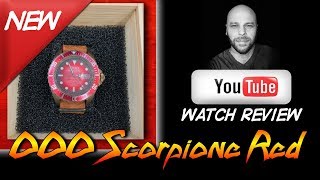 Out of Order Scorpione Red Watchgang Black Subscription Watch Review [upl. by Assennev]