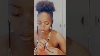 Styling My Braids 4chair hairstyle [upl. by Efrem]