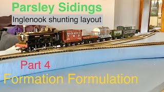 Formation of the track Formation  Parsley Sidings Inglenook shunting layout part 4 [upl. by Kopans]