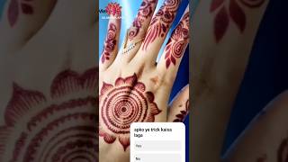 Sticker mehndi design simplemehndi easy song [upl. by Richardo]