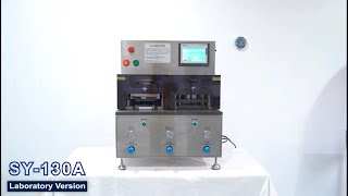 SY130A Lab Scale Use Manual Type Desktop Alu PVC Alu Alu Blister Packing Machine Packaging Machine [upl. by Wiedmann]